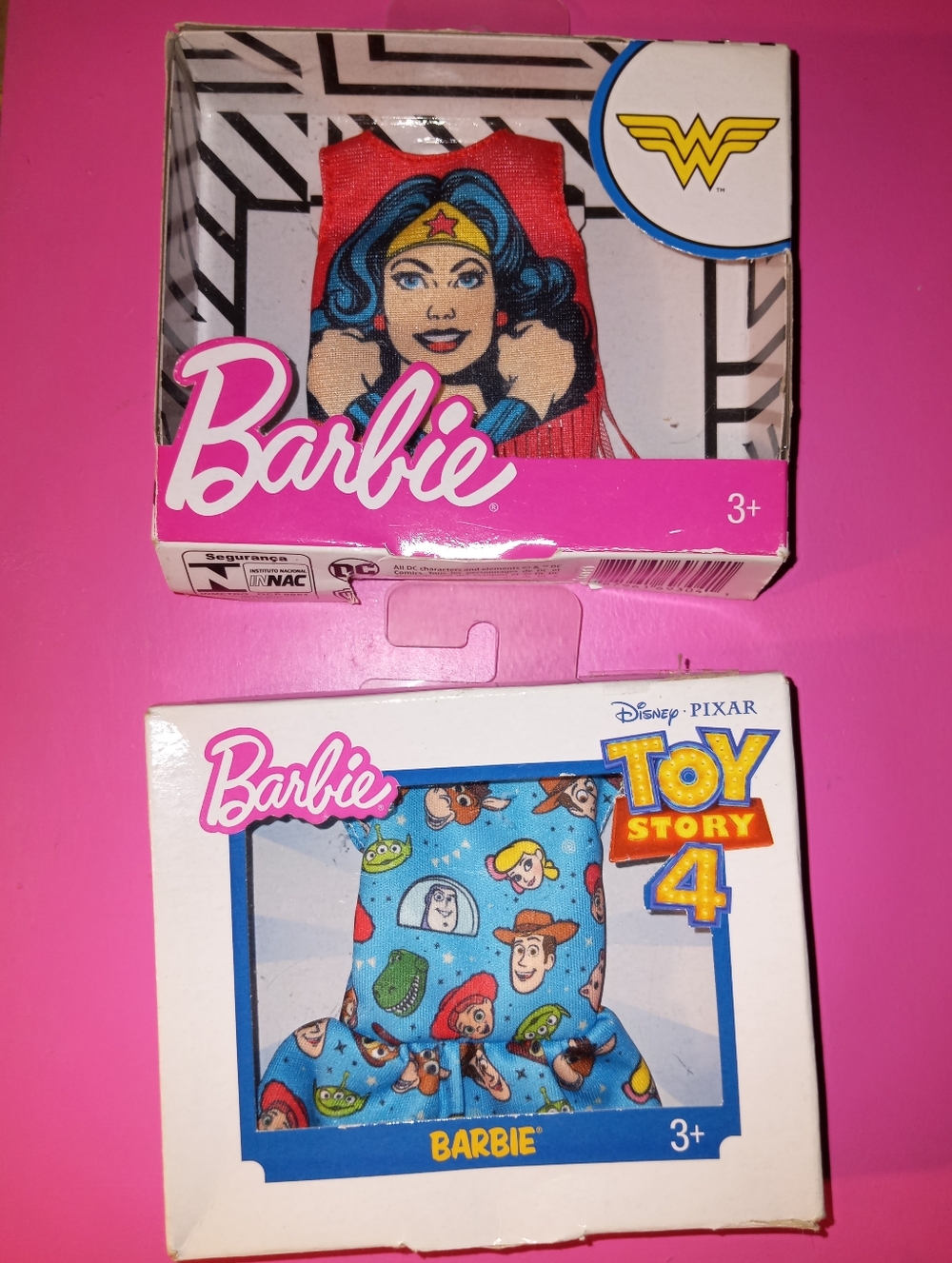 Barbie doll tops Wonder Woman & Toy story New